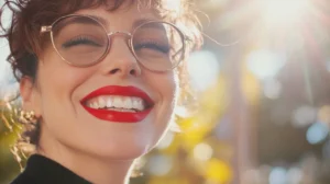 Lipstick lesbian meaning – femme lesbian portrait