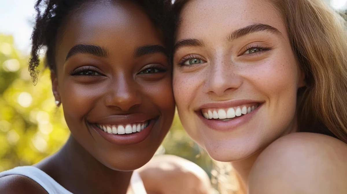 Lesbian couple smiling – what kind of lesbian am I quiz