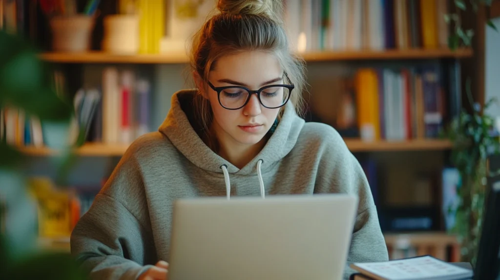 Types of Lesbians: 9 Lesbian Archetypes Explained with Memes & Style 4 STEM lesbian coding on laptop