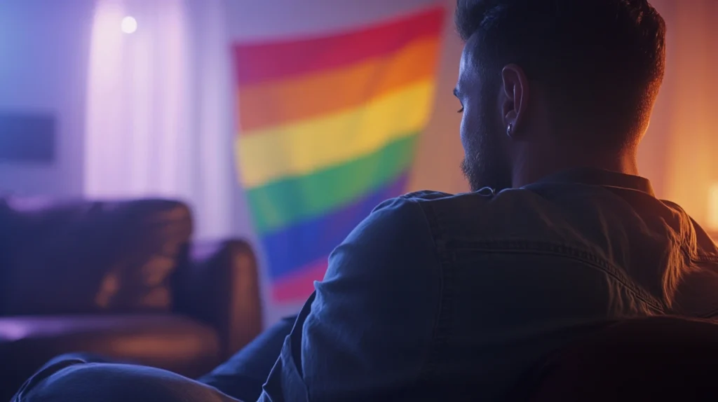Is Asexual Part of LGBTQ? The Complete Truth About Ace Inclusion 3 Nonbinary person with asexual pride flag
