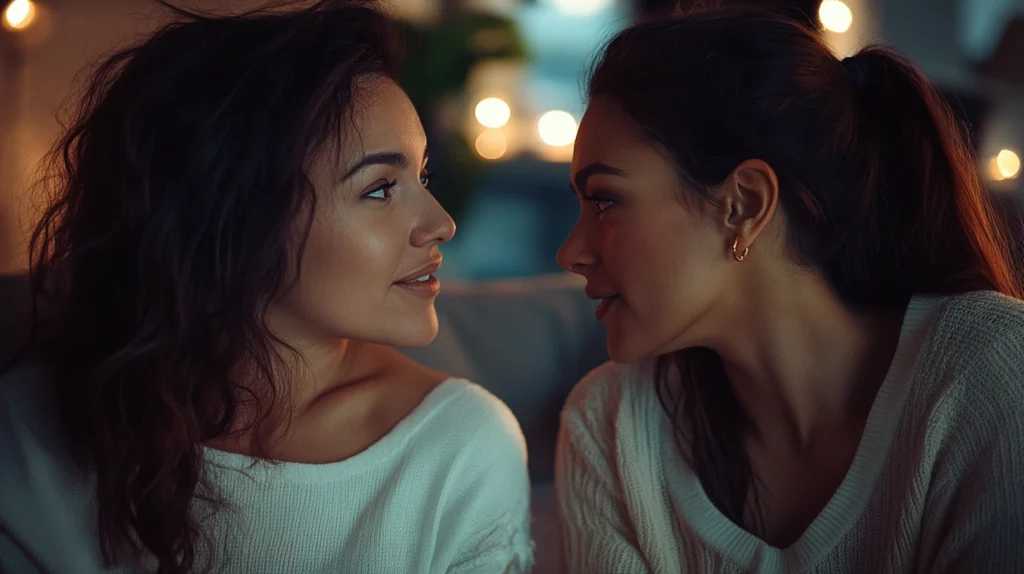 Lesbian Relationship Problems and How to Overcome Them 2 lesbian couple managing emotional conflict