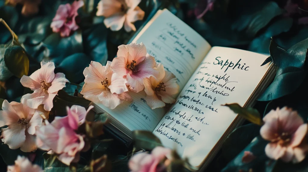 Sapphic vs Lesbian: The Surprising Differences You Need to Know (2025 Guide) 2 sapphic vs lesbian notebook flowers