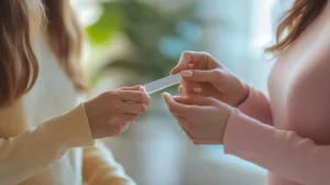 how do lesbian couples conceive pregnancy test