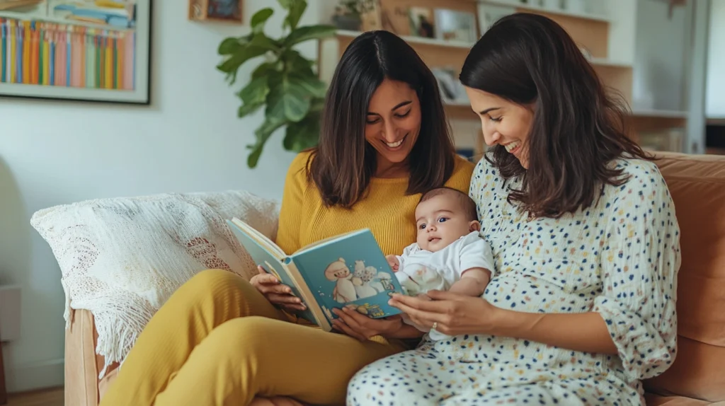 How Do Lesbian Couples Conceive? Options, Costs, and FAQs 3 lesbian couple planning parenthood