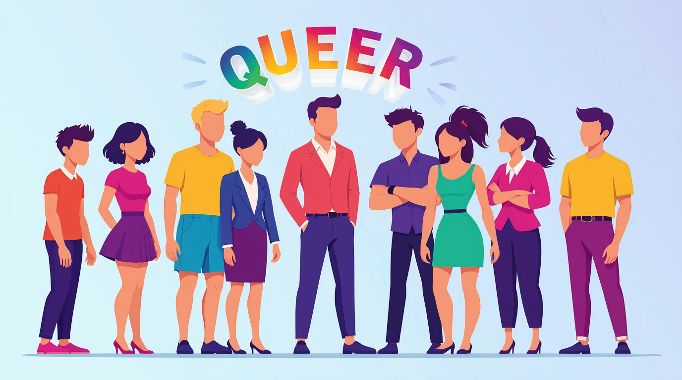 Queer Meaning, Identity & Culture – LGBTQ+ Pride Illustration