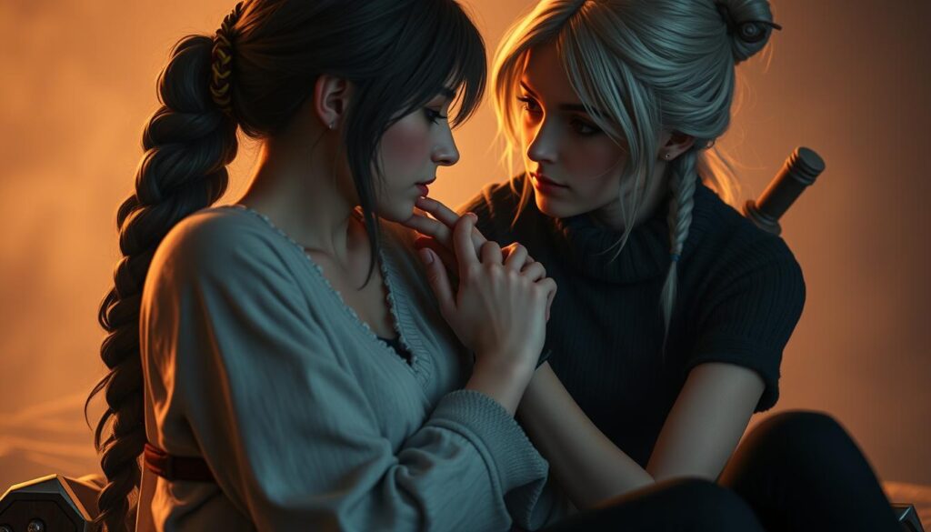 Ciri and Mistle relationship